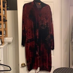 Harari kimono style duster
